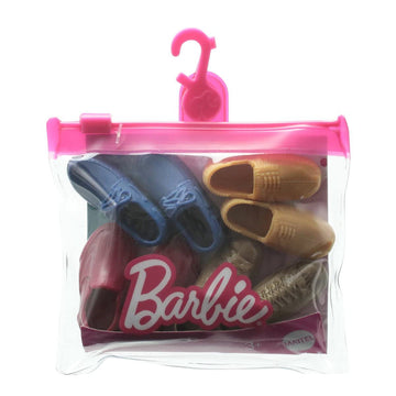 Barbie Fashion Pack GXJ02 - Set of 4 Pairs of Shoes for Ken Doll