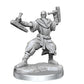 WizKids D&D Frameworks: Human Monk Male - Unpainted and Unassembled