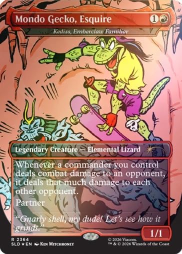 Magic: The Gathering Secret Lair x Teenage Mutant Ninja Turtles: The Mighty Mutanimals Foil Edition