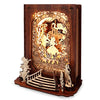 FUNPOLA Alice in Wonderland 3D Puzzle Nightlight - DIY 3D LED Book Lamp - 3D Wood Puzzles Décor Lamp for Adults