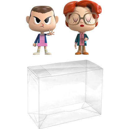 Funko Eleven & Barb: Vynl. Vinyl Figurine Bundle with 1 Compatible Protector (21965 - B)