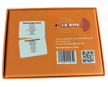 10 Hits TV & Movies Trivia Card Game