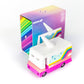 CANDYCAR® Wooden Food Truck Collection - Unicorn 2.0 Van, Premium Handcrafted Beech Wood Toy Car