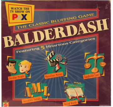 Balderdash Bluffing Game New Sealed Box 2003 Version
