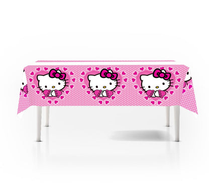 2pcs Birthday Party Tablecloth Table Cover, Birthday Supplies Decorations (70'' x 42'') (4)