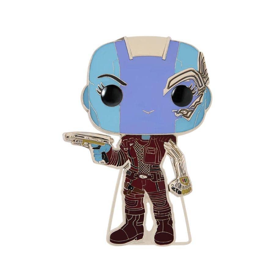Loungefly Marvel Infinity Saga Large Enamel Pin - Nebula