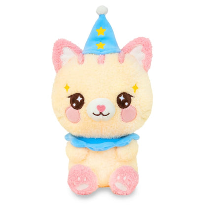 Plush Kitty - Confettie the Clown Cat by PlushGoals | Cute Circus Cat Stuffed Animal | Soft Kawaii Plushie in Pastel Costume | Adorable Gift for Kids