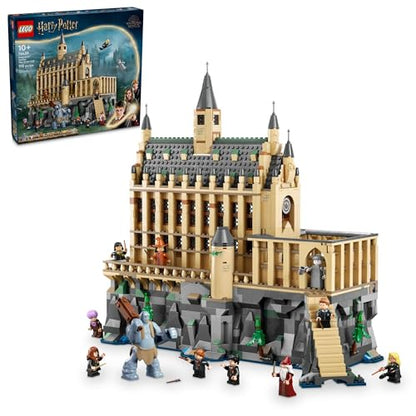 LEGO Harry Potter Hogwarts Castle: The Great Hall, Castle Toy Playset with 11 Minifigures, Harry Potter Collectible, Magical Gift for Boys, Girls or