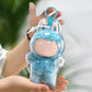 HD Clear Figure Display Protective Case Compatible with LABUB The Monsters Big into Energy and Let's Checkmate, Fall in Wild,Acrylic Case with