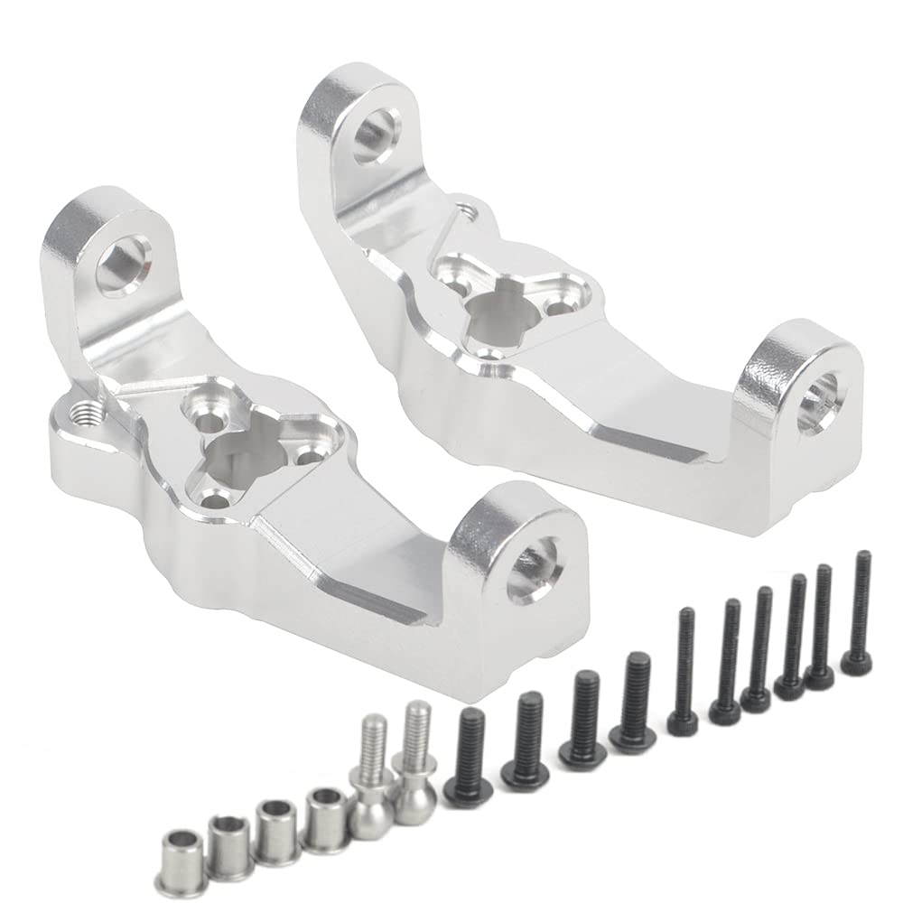 RER11408 Aluminum Caster Mounts (L/R) for Redcat Gen8 Scout II (Silver)