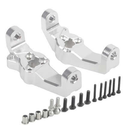 RER11408 Aluminum Caster Mounts (L/R) for Redcat Gen8 Scout II (Silver)