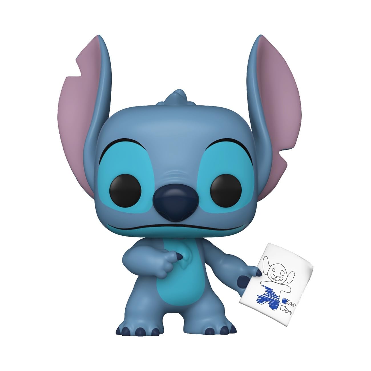 Funko Pop! Disney: Lilo & Stitch - Stitch with Mood Chart - 1/6 Odds for Rare Chase Variant - Collectable Vinyl Figure - Gift Idea - Official