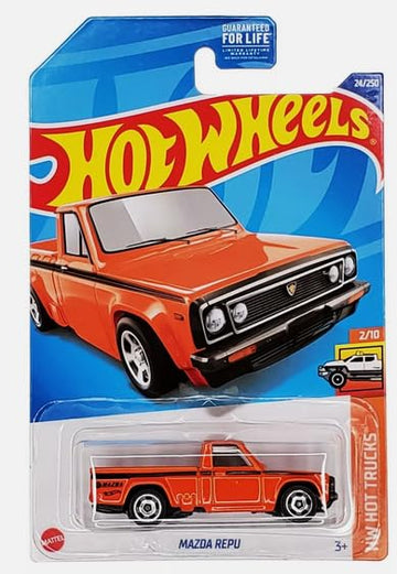 Matchbox Hot Wheels Mazda Repu, HW Hot Trucks 2/10 Orange
