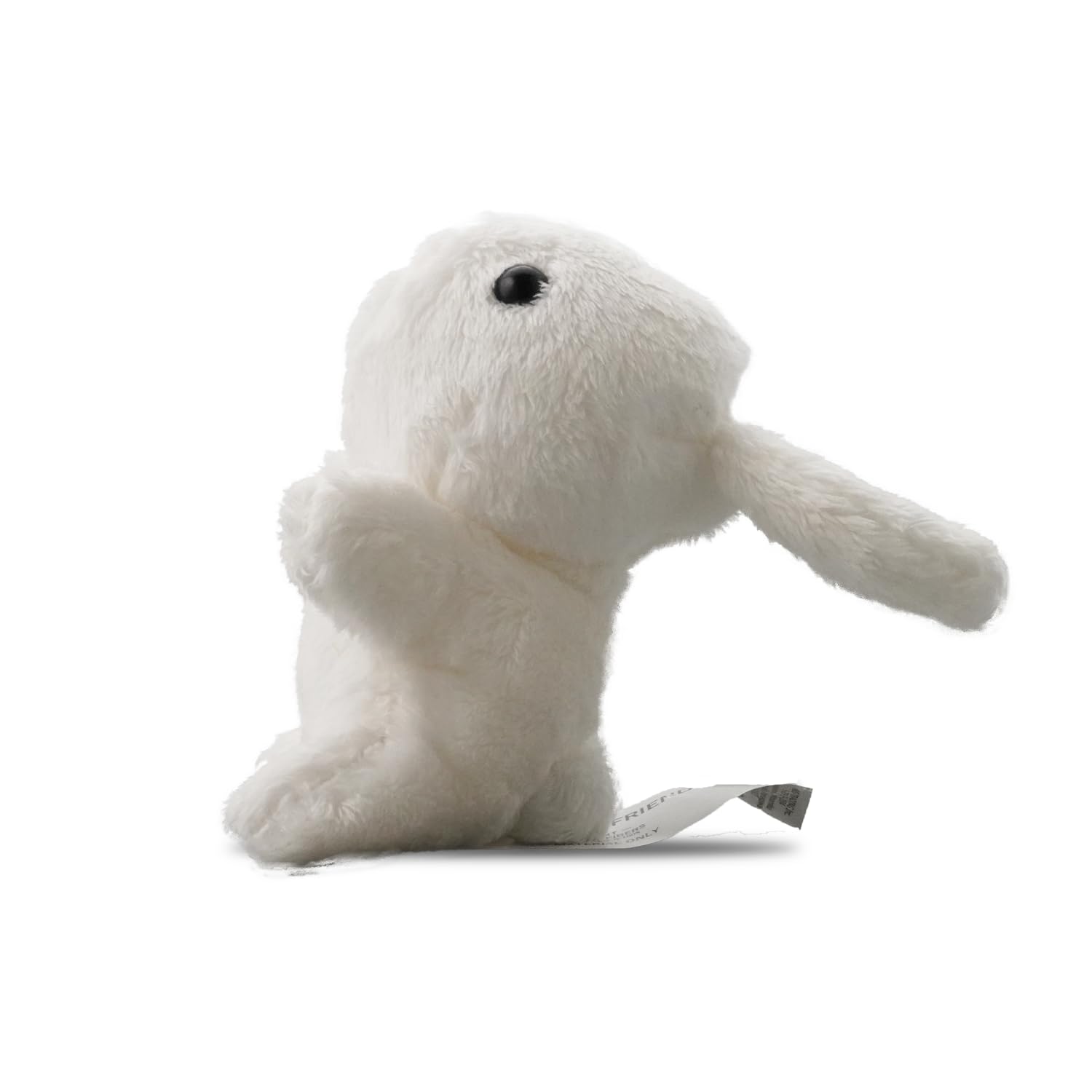 FUWA FUWA FRIENDS Little Bunny Bean Bag Stuffed Animal for Kids, Palm Sized Rabbit Toy Plush for Girls and Boys, Fluffy and Soft Bunny Plushie 3.5