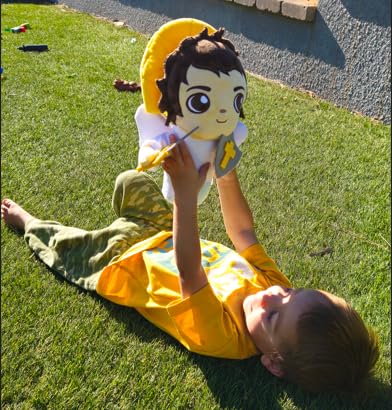 Molten Mythos Guardian Angel Plushie - Perfect for Baby Gifts, Baptism Gifts, Catholic Gifts, Christian Gifts, for Your Godson or Goddaughter, Baby