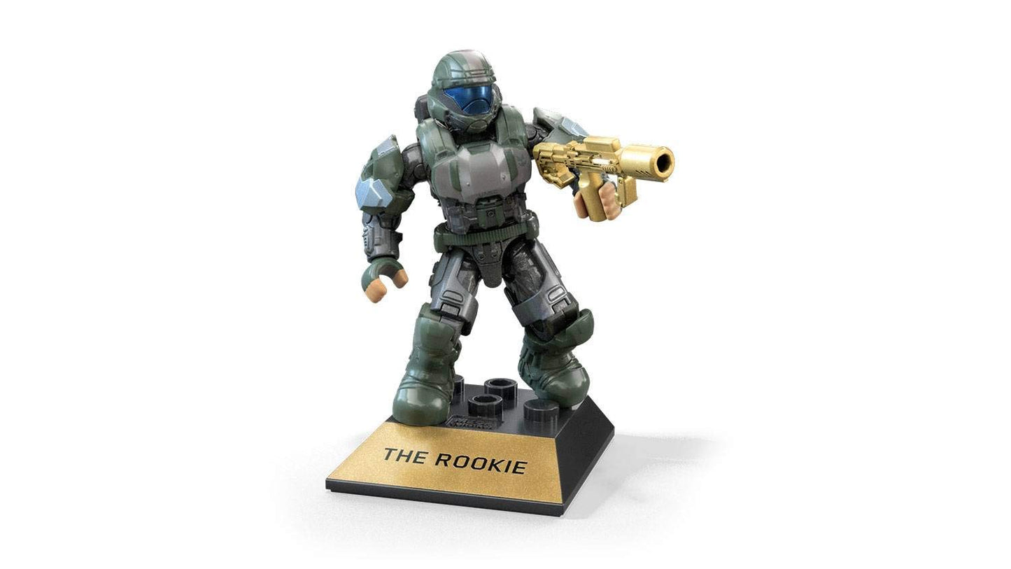 Mega Construx Halo Heroes Pro Builders Series 10 The Rookie Mini Figure GFT36