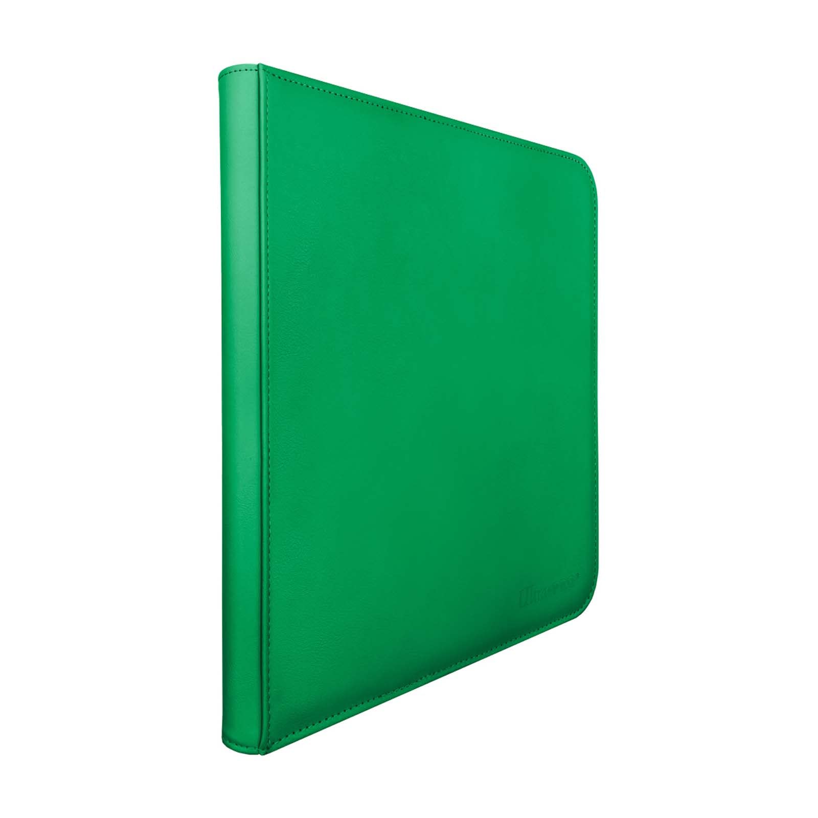 Ultra Pro E-15741 Ultra Pro-12 Pocket Zippered Pro Binder-Green, M