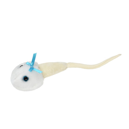 GIANTmicrobes Sperm Cell Plush - Learn about the Reproductive System and Fertility with this Unique Educational Plush, Memorable Gift for Students
