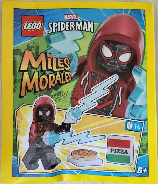 LEGO Marvel Superheroes: Miles Morales Minifigure Pizza Delivery - Ages 6+