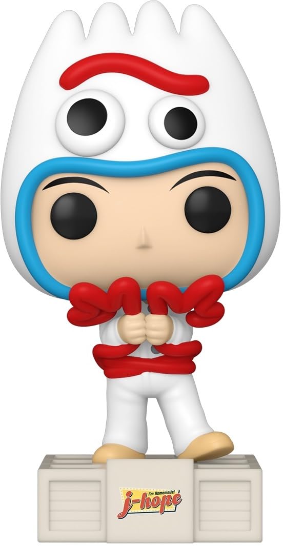 Funko Pop! Rocks: Toy Story x BTS Tiny TAN - J-Hope as Forky - Collectable Vinyl Figure - Gift Idea - Official Merchandise - Toys for Kids & Adults