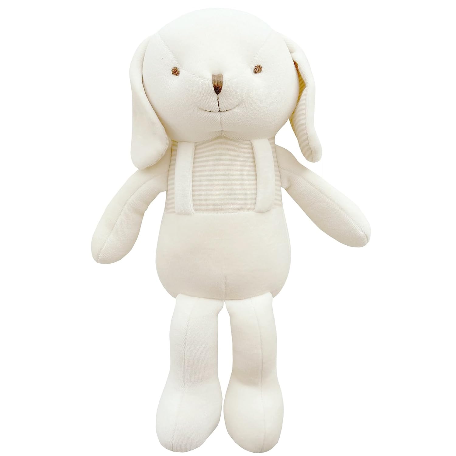 Super Soft Organic Cotton Baby First Friend (Hello! Puppy) Attachment Doll for Baby, Pillow Buddy, Plush Animal Toys, Organic Toys, Stuffed Animal
