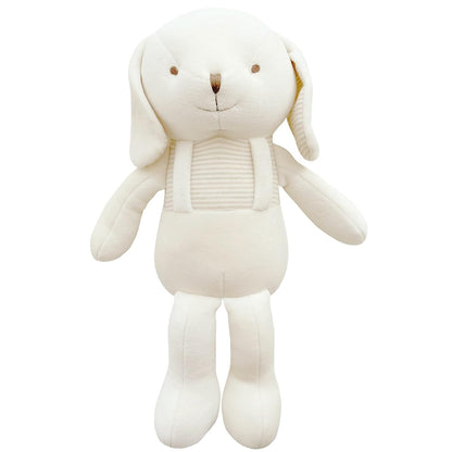 Super Soft Organic Cotton Baby First Friend (Hello! Puppy) Attachment Doll for Baby, Pillow Buddy, Plush Animal Toys, Organic Toys, Stuffed Animal