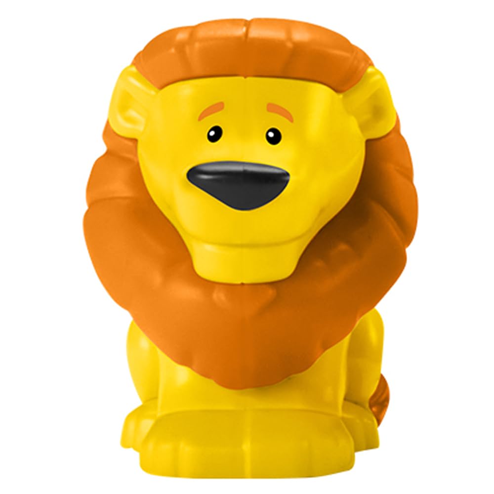 Replacement Part for Fisher-Price Little People Noah's Ark Playset - HNG03 ~ Replacement Orange Male Lion Figure ~ Works with Other Sets Too ~