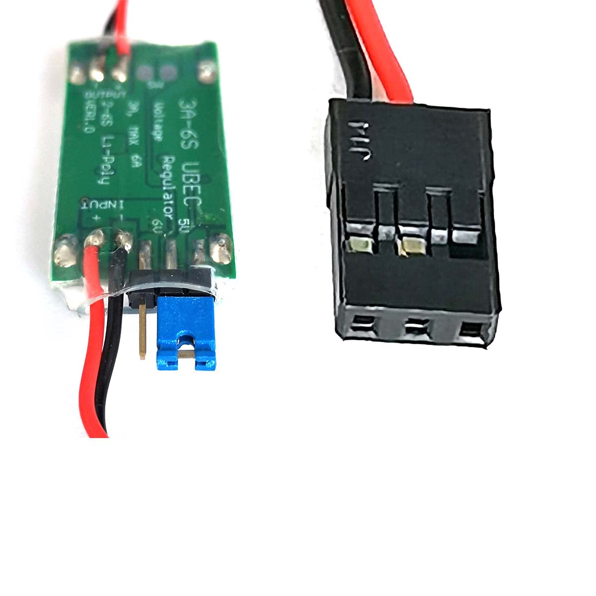DEVMO 3amp - 6.0-25.2v Input / 5v/6v Adjustable Output BEC RC Products