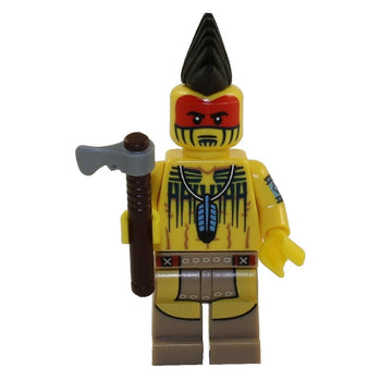 Lego Series 10 Tomahawk Warrior Mini Figure