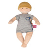 Tikiri Toys Bonikka Baby Kye Doll Organic 100% Cotton OE100 Certified (Gray)