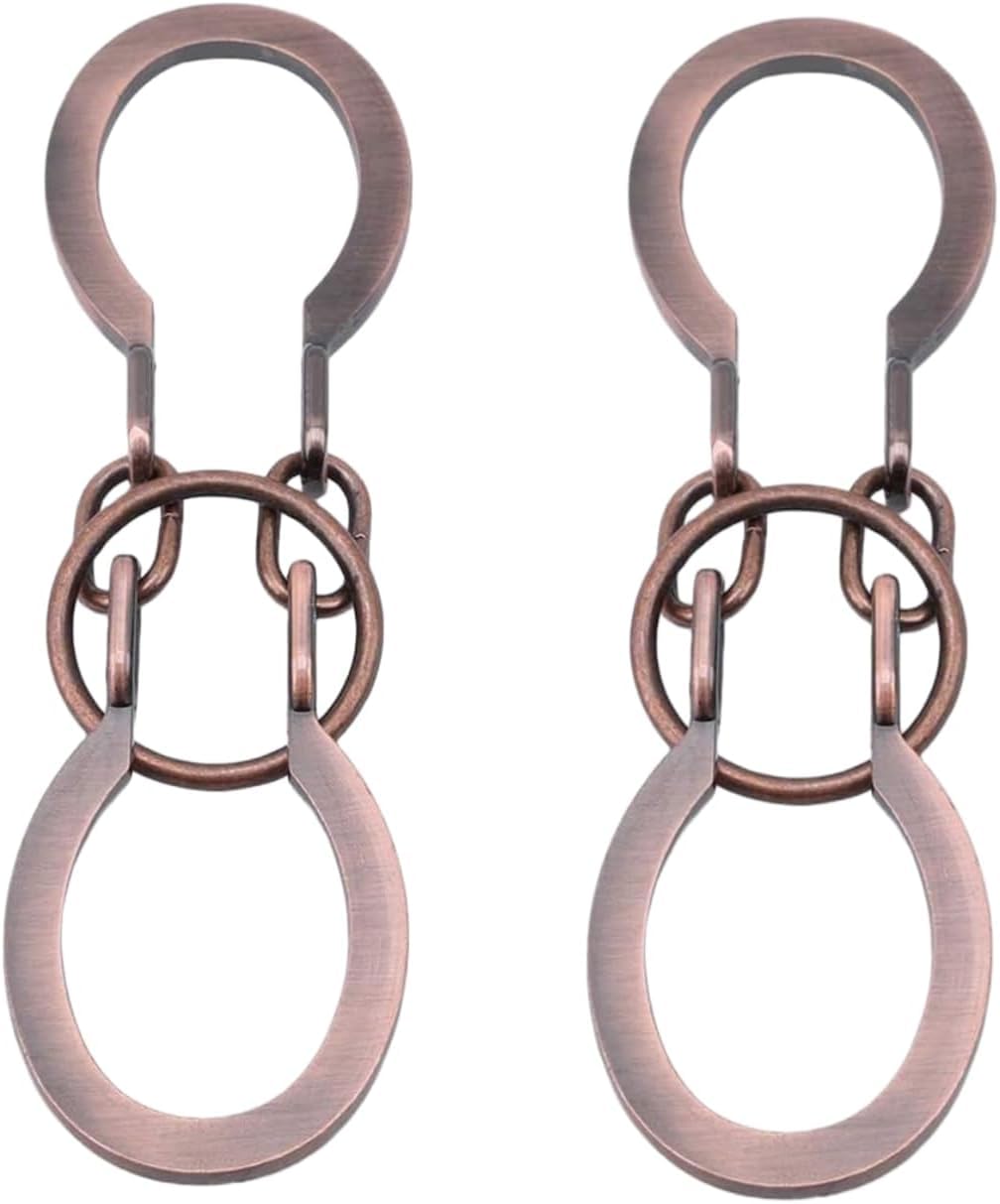 2Pcs Metal Brain Teaser Puzzle Ring, Horseshoe Cast Puzzle Game, IQ Logic Test, Disentanglement Puzzle for Adults