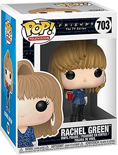 Funko Pop! TV: Friends - 80's Hair Rachel Green Vinyl Figure (Bundled with Pop Box Protector Case)