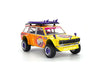 MINI GT Kaido 510 Wagon 4x4 RHD (Right Hand Drive) Kaido Islands V1 Yellow to Red Gradient with Surfboards (Designed by Jun Imai) Kaido House Special
