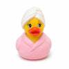 3 Inch DUCKY CITY Pink Spa Rubber Duck [Sealed, Floats Upright] Jeep Ducks, Bath Toy for Kids and Toddlers, Baby Safe Pink Duck Gift, Collectible