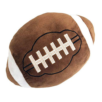 CHORONMO Football Plush Pillow Fluffy Durable Football Pillows Stuffed Football Throw Pillow Soft Sports Ball Interactive Football Creative Room Decor