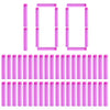 PeleusTech Refill Bullets, 100Pcs Dart Refills for Nerf Rebelle Dart Fire Blaster - Pink