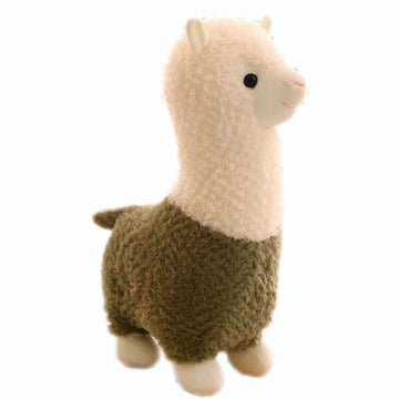 Llama Stuffed Animal Cute Alpaca Plush Toy 17.7 inch for Girls Boys(Alpaca 45cm lvse)