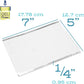Gel Press Monoprinting Print Plates - 5” x 7” Gel Plate Class Pack Value Pack - Printmaking Supplies - Reusable Gel Printing Plates for Press Art