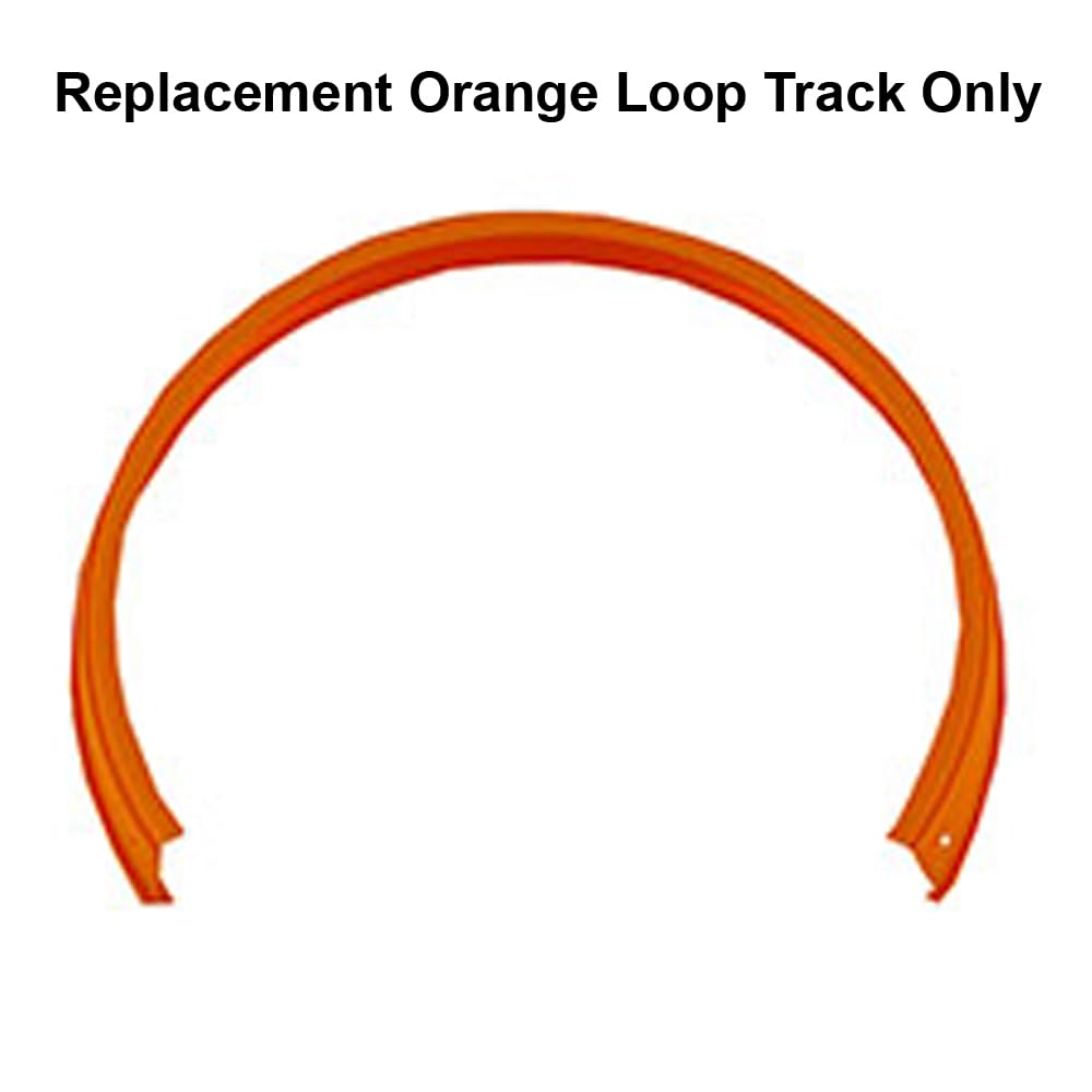 Mattel Replacement Part for Hot-Wheels Criss Cross Crash Die-Cast Vehicle Playset - DTN42 ~ Replacement Orange Loop Track