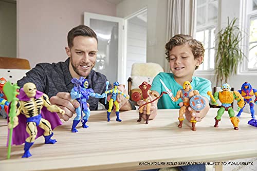 Masters of the Universe Origins Skeletor Action Figure, Battle Character for Storytelling Play and Display, Gift for 6 to 10 Year Olds and Adult