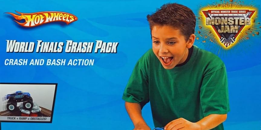 Hot Wheels Monster Jam World Finals Crash Pack