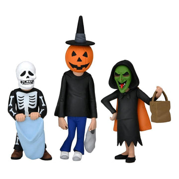 NECA Halloween 3 TOONY Terrors Trick OR TREATERS 6IN Figure 3PK
