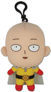 Great Eastern Entertainment One Punch Man - Saitama Mini Plush w/Spring Hook 5"