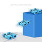 DqsWko Double-Sided Pull Back carsr. Friction Cars for Kids ?Vibration inertial car. Toy Pull Back car. Big tire Four-Wheel Drive Toy car for Boys