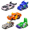 Movie Car Toys Racing Clan Wingo Slug DJ Boust Metal Diecast Car Kids Toy (Racing Party 5Pcs)