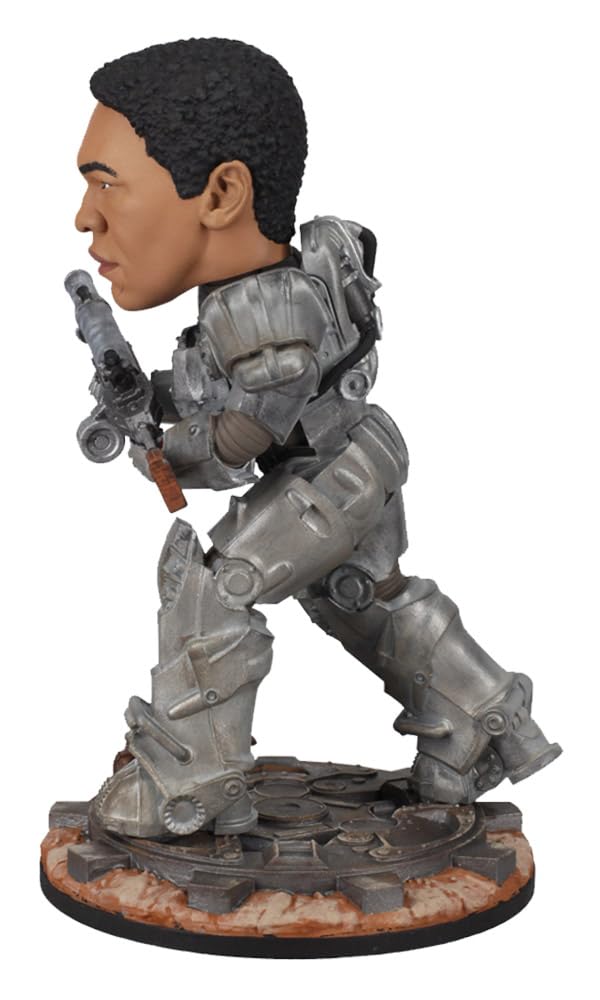 Royal Bobbles Fallout TV Series Max in Power Armor - Collectible Bobblehead Statue