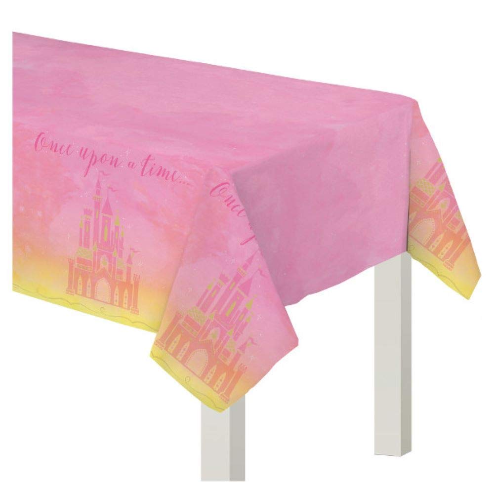 Enchanting Disney Princess Plastic Table Cover - 54" x 96" (1 Pc.) - Perfect for Magical Birthdays, Parties & Celebrations