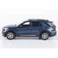 2022 Explorer XLT Dark Blue Metallic Timeless Legends Series 1/24 Diecast Model Car by Motormax 79378BL