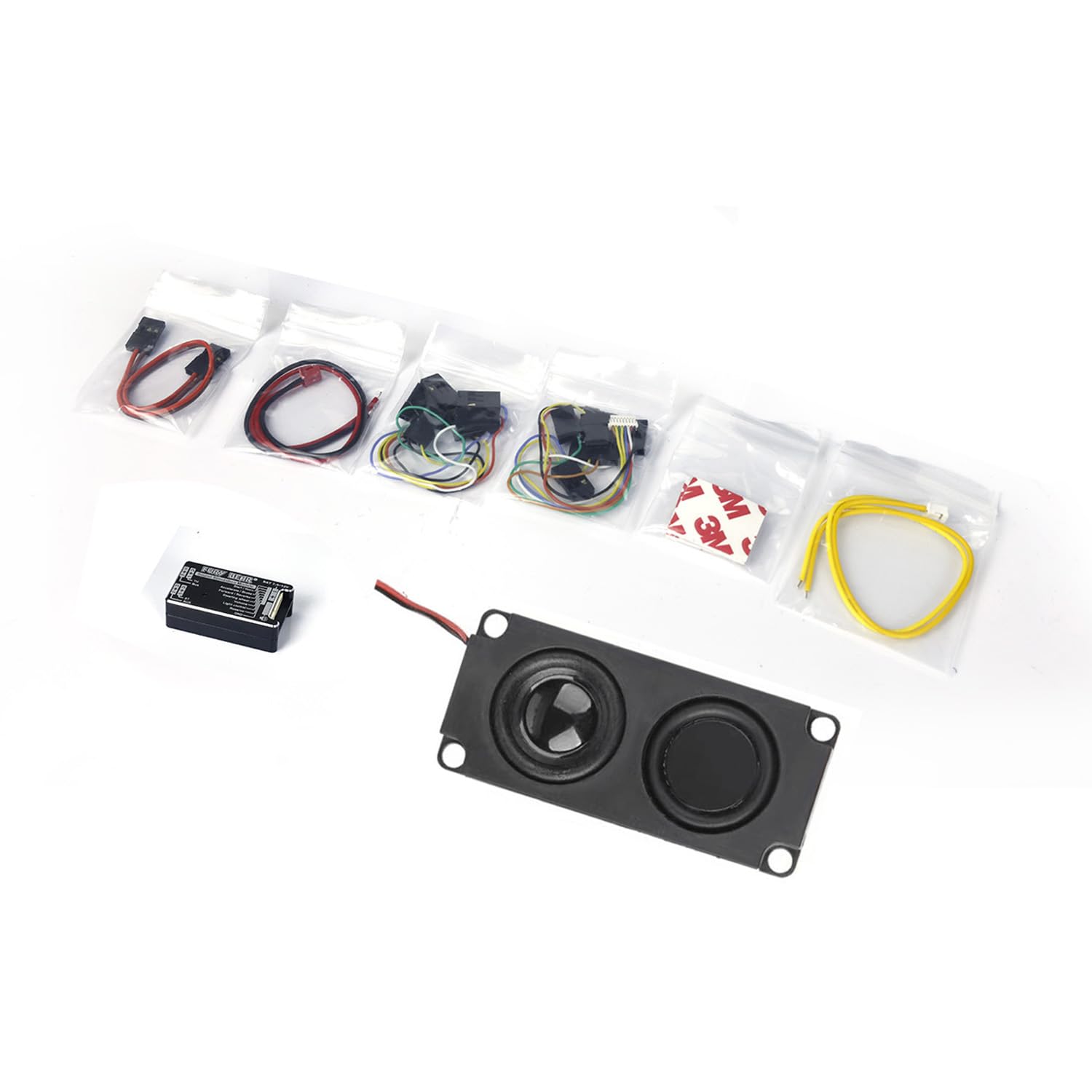 Sound System Group for 1/14 Lesu R730 Rc Trailer Truck Car Compatible with DIY Tamiya Model