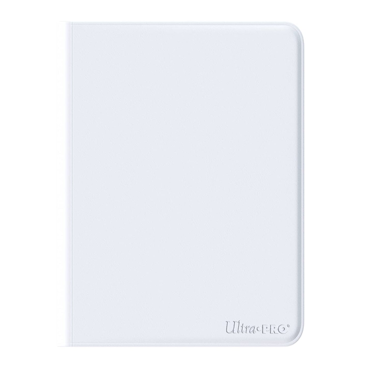 Ultra Pro ULP16176 Pro Zippered Vivid Binder White - 9 per Pocket